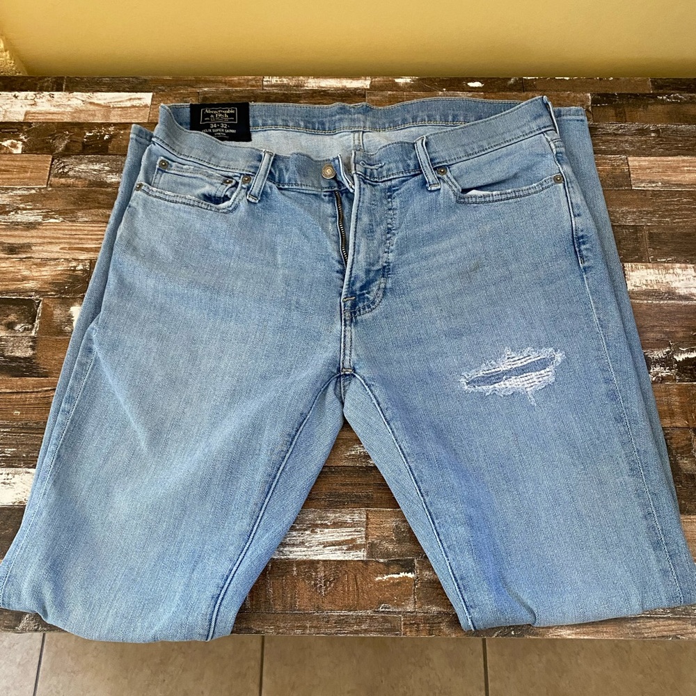Abercrombie & Fitch Felix Super Skinny (mens jeans) 34x32